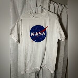 NASA White Short Sleeve Men's Tee